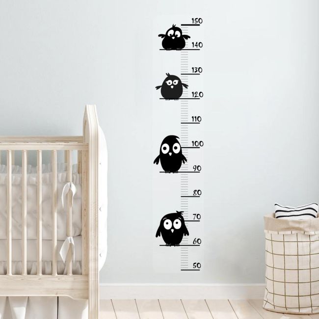 Αυτοκόλλητο Αναστημόμετρο, Funny Birds