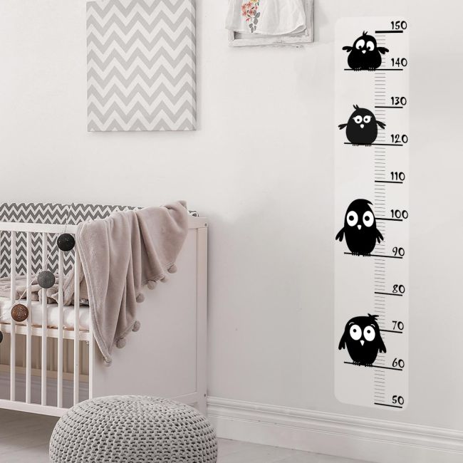 Αυτοκόλλητο Αναστημόμετρο, Funny Birds