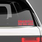 Car sticker For sale classic style Red View 1