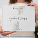 Wishes book, Minimal Floral 4