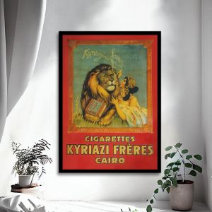 Vintage poster KYRIAZI FRERES  Poster with black frame View 1