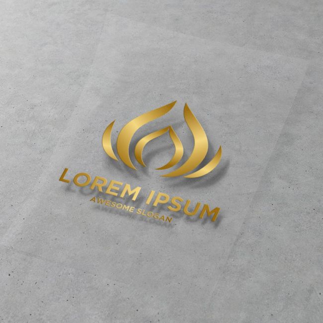 Products Sticker transparent gold color gloss horizontal 6 x 4  cm View 1