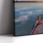 Canvas print  Sunset at dock Framed canvas View 5