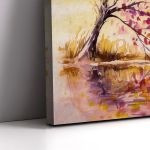 Πίνακας σε καμβά Autumn wind horizontal Καμβάς τελαρωμένος Όψη 5