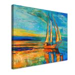 Canvas print Sailing reflections Framed canvas View 4