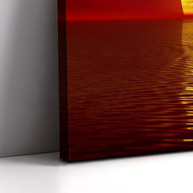 Canvas print Sunset Red sunset Framed canvas View 5