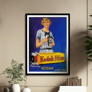 Vintage poster KODAK  Poster with black frame View 1
