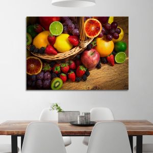 Canvas print Fresh fruits Framed canvas View 1 2