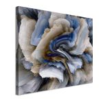 Πίνακας σε καμβά Abstract fractal waves Καμβάς τελαρωμένος Όψη 4