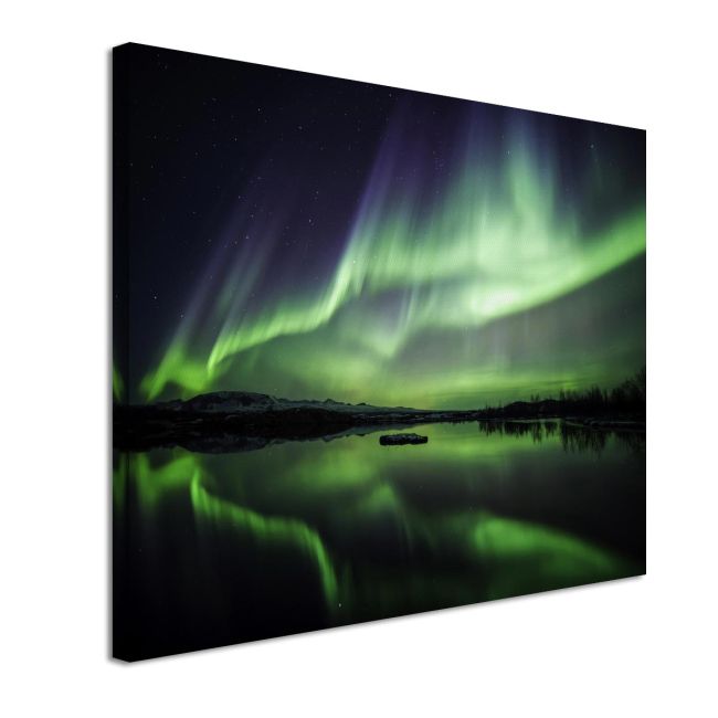 Canvas print Northern lights Framed canvas View 4