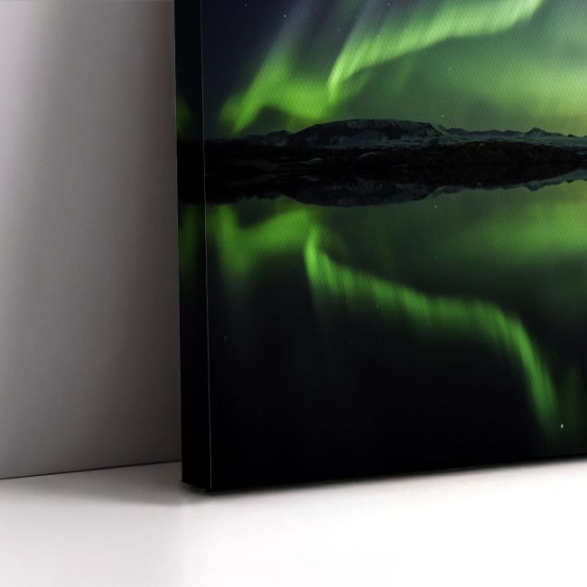 Canvas print Northern lights Framed canvas View 5