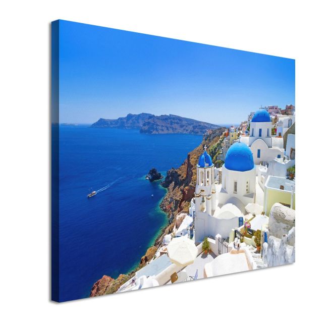 Canvas print  Santorini instances Framed canvas View 4