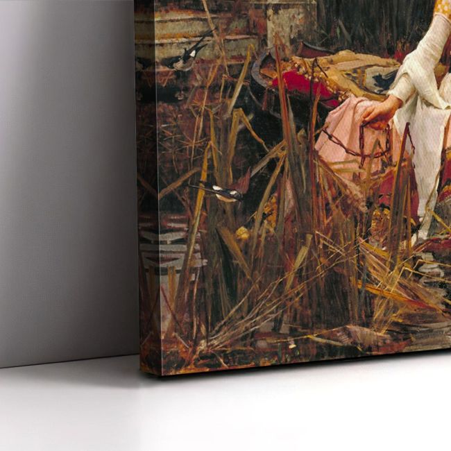 Canvas print The lady of Shalott Waterhouse J.W. Framed canvas View 5