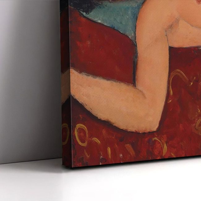 Πίνακας ζωγραφικής Reclining nude Modigliani Καμβάς τελαρωμένος Όψη 5