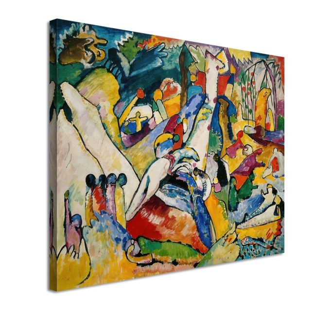 Canvas print Composition II sketch Kandinsky W. Framed canvas View 4