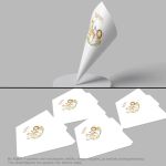 Paper candy cones  Elegant painted animals 18 ↕ View 2