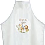 Ποδιά νονού νονάς Κομψά ζωάκια ζωγραφιστά Όψη 1