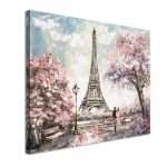 Canvas print  Street view of Paris Framed canvas View 4