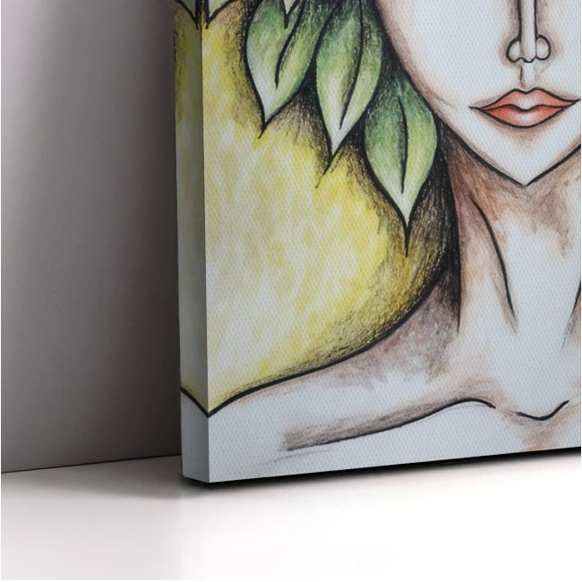 Canvas print Goddess of spring