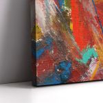 Πίνακας σε καμβά Abstract painting XI Καμβάς τελαρωμένος Όψη 5