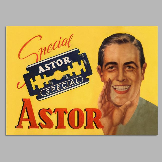 Vintage poster ASTOR Frameless print View 15