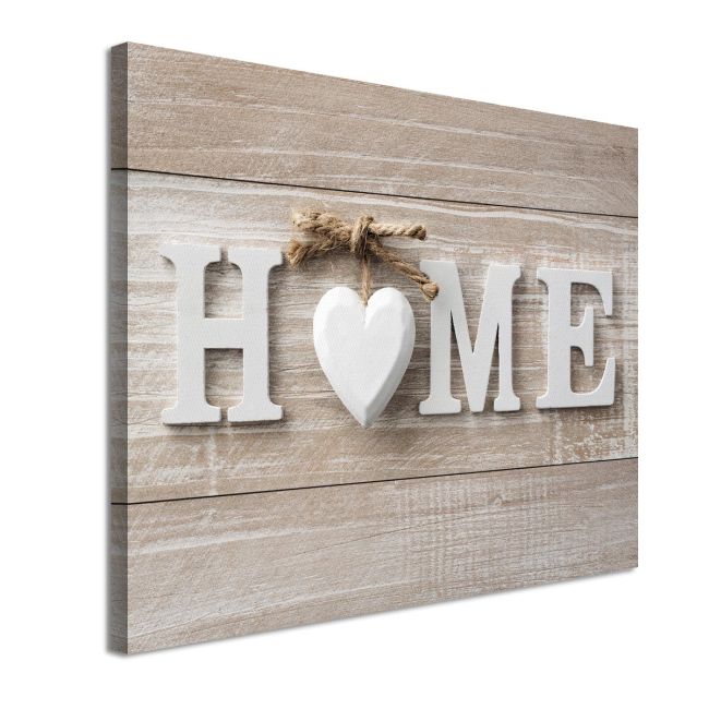 Canvas print HOME Framed canvas View 4