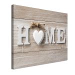 Canvas print HOME Framed canvas View 4