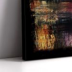 Canvas print Abstract red yellow black Framed canvas View 5