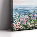 Πίνακας ζωγραφικής Gentle marine landscape Καμβάς τελαρωμένος Όψη 5