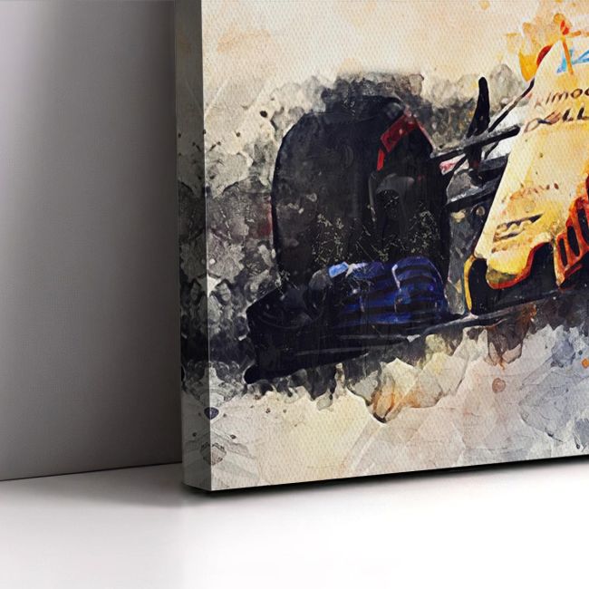 Canvas print Alonso in F1 Framed canvas View 5