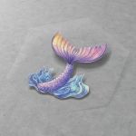 Αυτοκόλλητη ετικέτα σχήμα,με λογότυπο, σχέδιο, όνομα