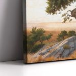 Canvas print Olive tree in the plain Framed canvas View 5