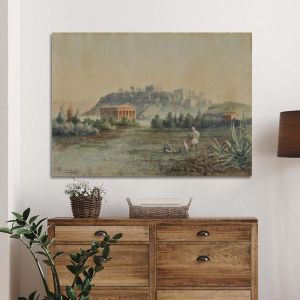 Canvas print The Acropolis Prosalentis Emilios Framed canvas View 1
