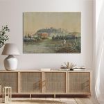Canvas print The Acropolis Prosalentis Emilios Framed canvas View 2