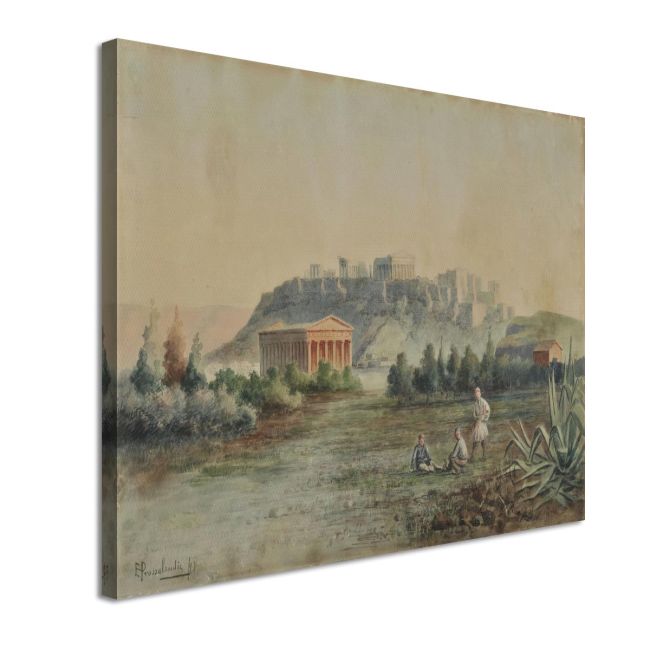 Canvas print The Acropolis Prosalentis Emilios Framed canvas View 4