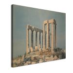 Canvas print The temple at Sounio Prosalentis Emilios Framed canvas View 4