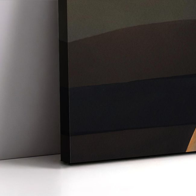 Canvas print Under the half moon Framed canvas View 5