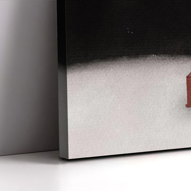 Canvas print The lonely pianist Framed canvas View 5