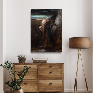 Canvas print Escape after the disaster Gyzis N. Framed canvas View 1 2