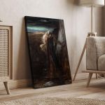 Canvas print Escape after the disaster Gyzis N. Framed canvas View 4