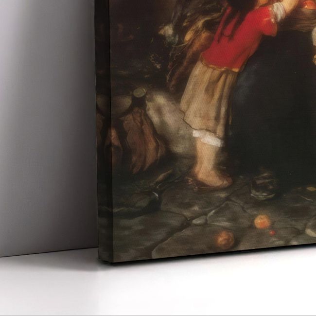 Canvas print Grandfather and grandchildren Gyzis N. Framed canvas View 5