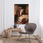 Canvas print Grandfather and grandson Gyzis N. Framed canvas View 3