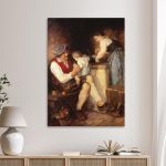 Canvas print The joy of parents Gyzis N. Framed canvas View 1