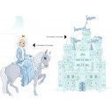 Wall stickers Princess horse and castle