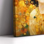 Canvas print Happy face beautiful smile square Framed canvas View 6