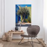 Canvas print Olive tree in the courtyard Framed canvas View 3