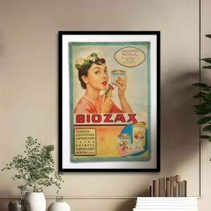 Vintage poster BIOZACH  Poster with black frame View 1