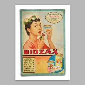 Vintage poster BIOZACH  Poster with black frame View 1 2