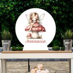 Wooden sign Fairy and mushroom Printed wood (mdf) View 3