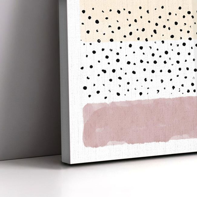 Canvas print Abstract in vector 3 panels Boxed framed canvas View 5